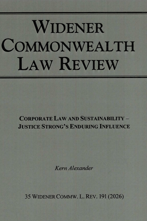 Corporate Law and Sustainability