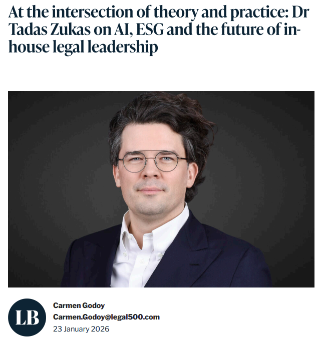 Legal 500 Tadas Zukas Press Release 